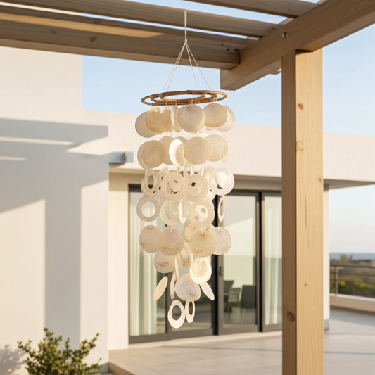 Capiz mobile hanger XL naturel 70 cm decoratie