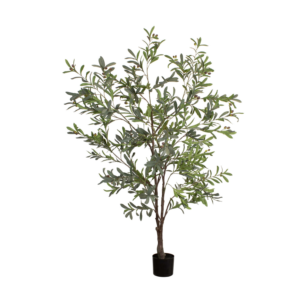 Kunst olijfboom groen 180 cm realistische kunstplant