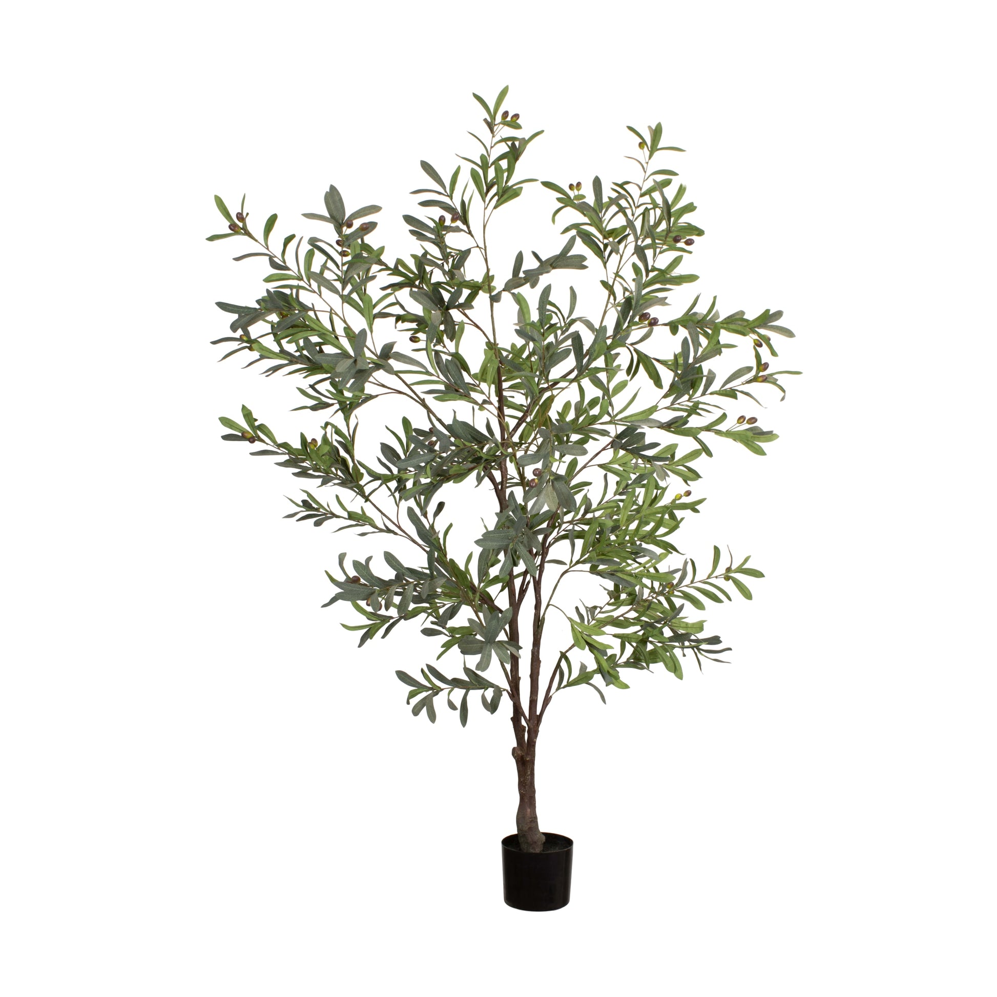 Kunst olijfboom groen 180 cm realistische kunstplant