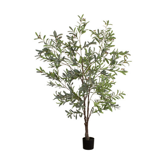 Kunst olijfboom groen 180 cm realistische kunstplant