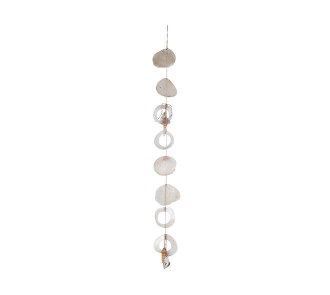 Capiz slinger naturel set van 3 90 cm decoratie