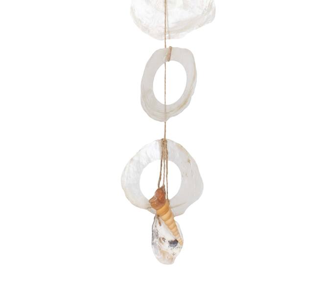 Capiz slinger naturel set van 3 90 cm decoratie