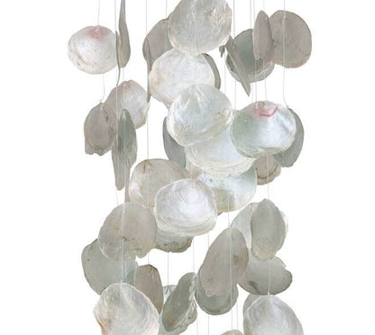 Capiz mobile hanger XXL groen 150 cm hangdecoratie