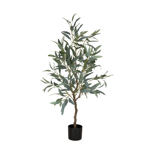 Kunst eucalyptus globulus plant groen 120 cm