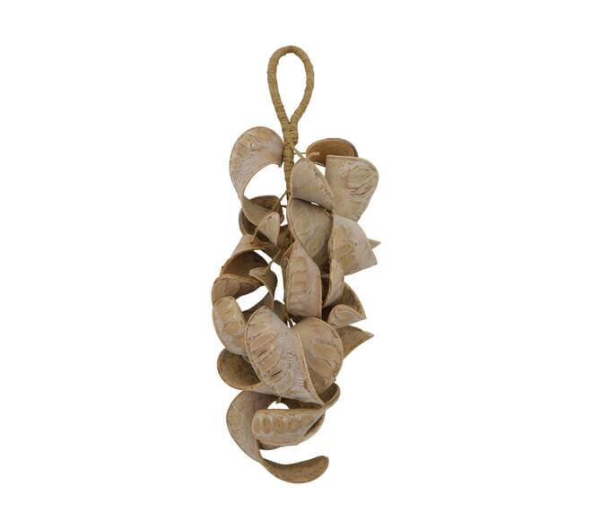 Hanger Badam naturel 60 cm decoratieve wandhanger