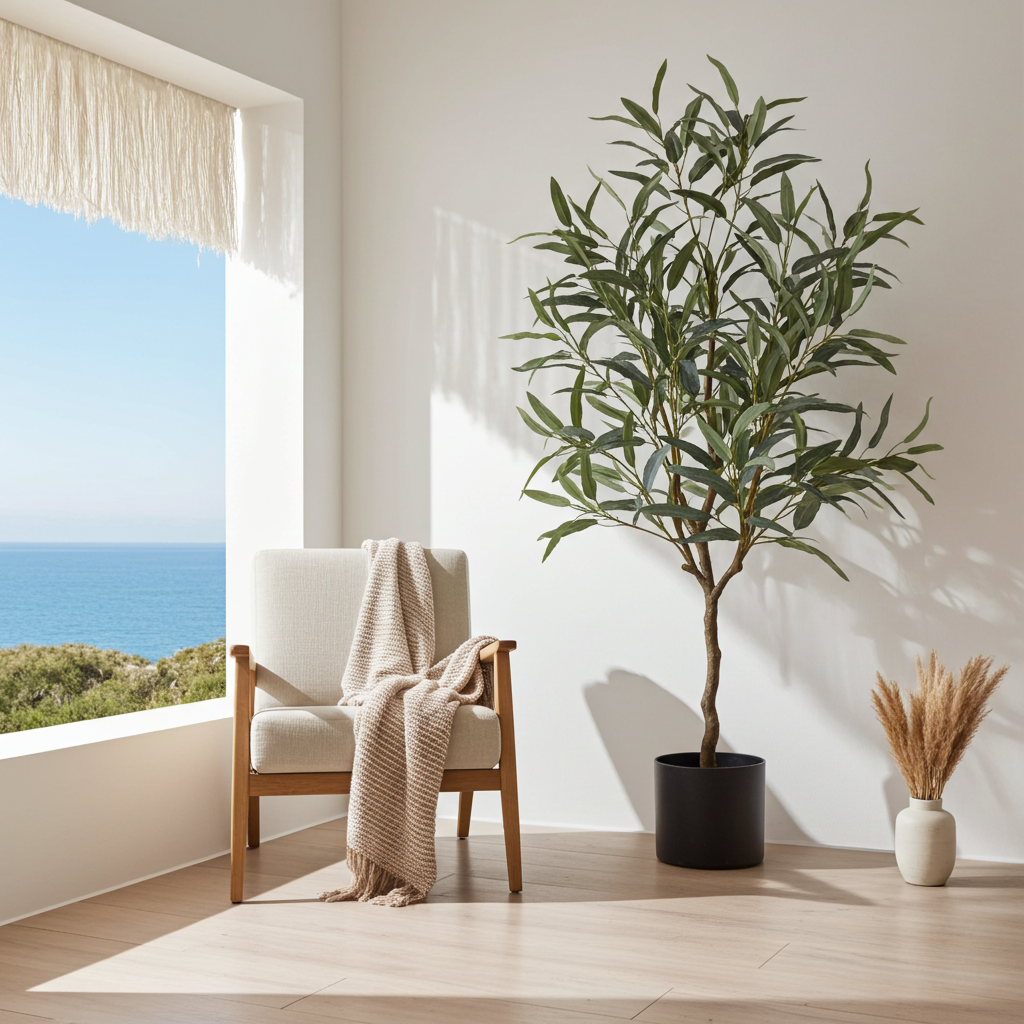 Kunst eucalyptus globulus plant groen 120 cm