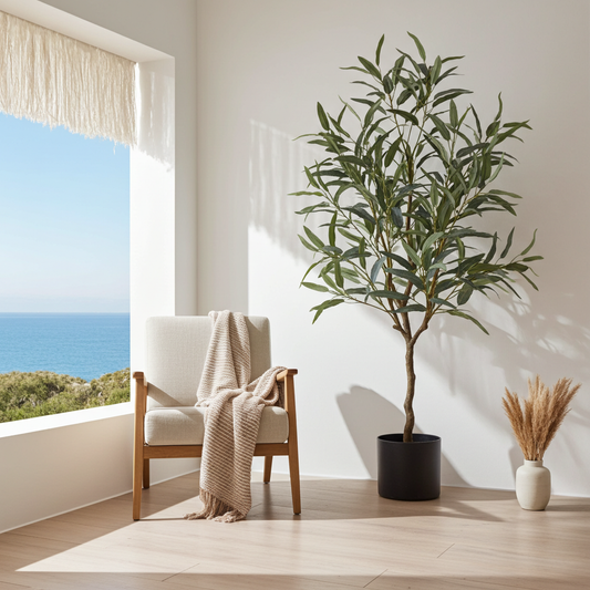 Kunst eucalyptus globulus plant groen 120 cm