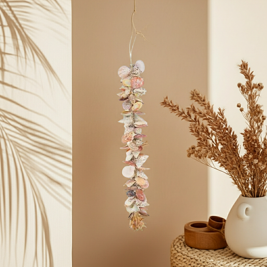 Schelpen slinger multi naturel 80 cm decoratie