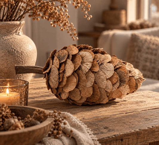 Decoratieve dennenappel naturel - Youna Label