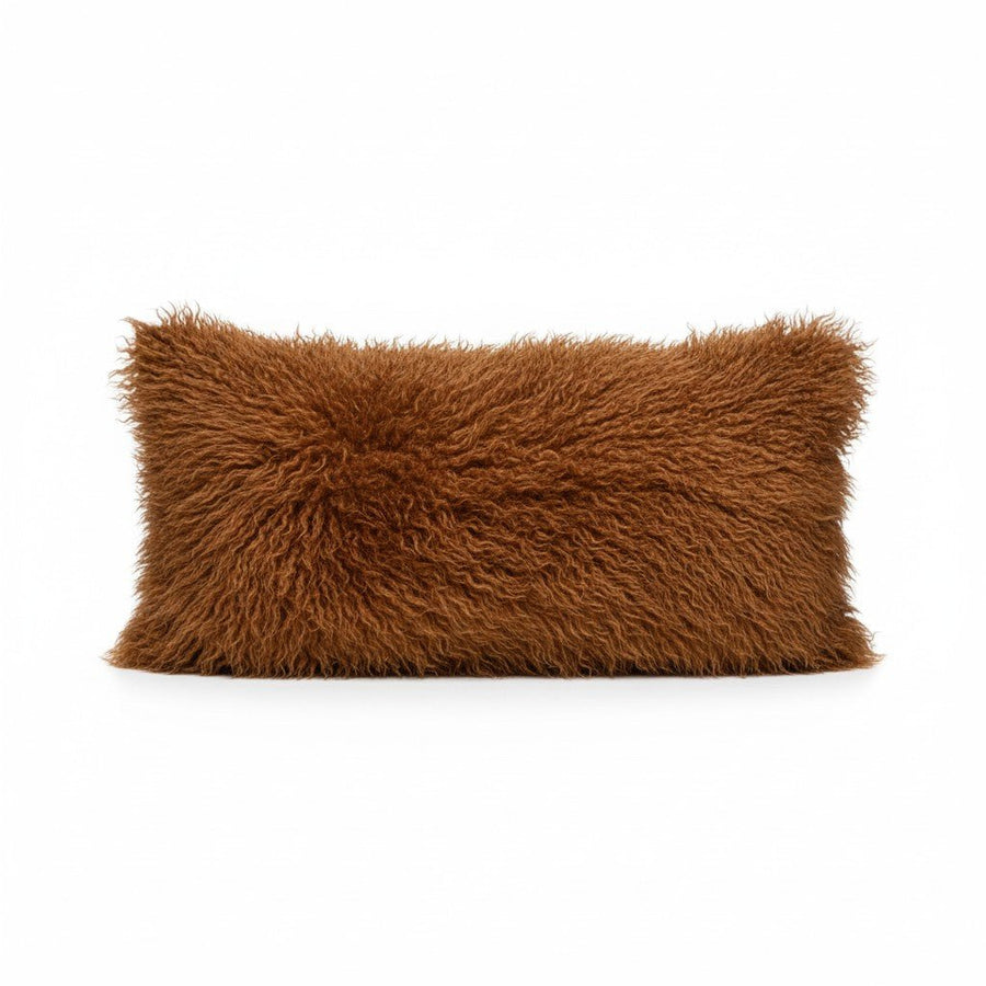 Fluffy kussen karamel – 60x30 cm - Youna Label