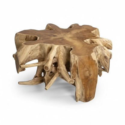Teak Bijzettafel