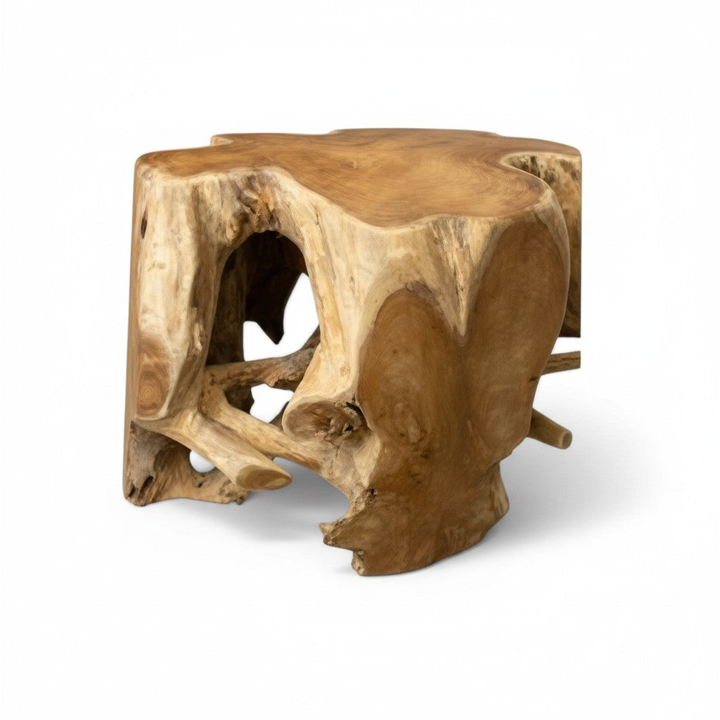 Teak Bijzettafel