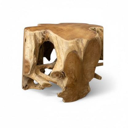 Teak Bijzettafel